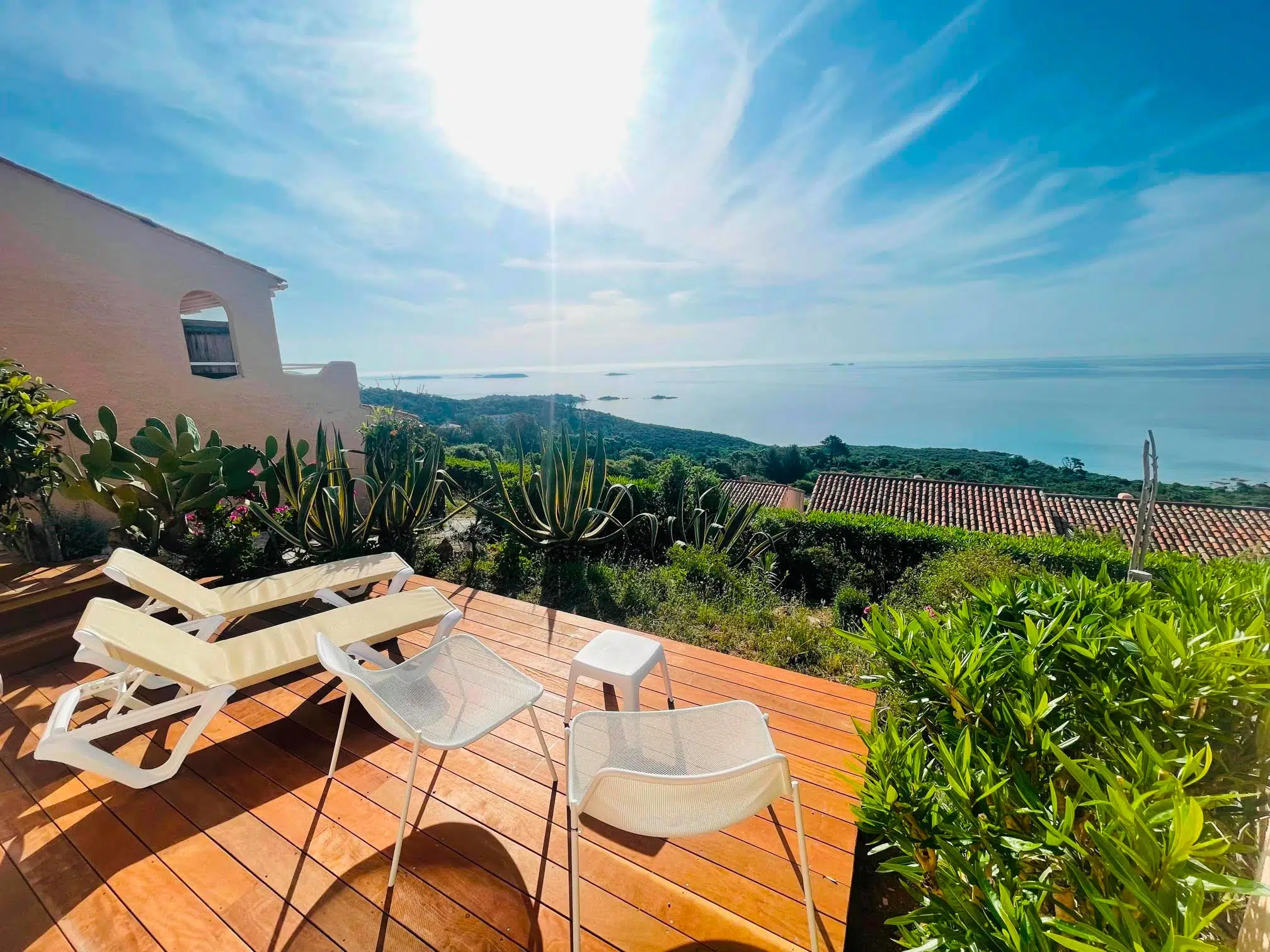 villa a louer vue mer corse 1